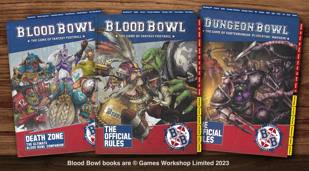 Blood Bowl Rule Book Tabs