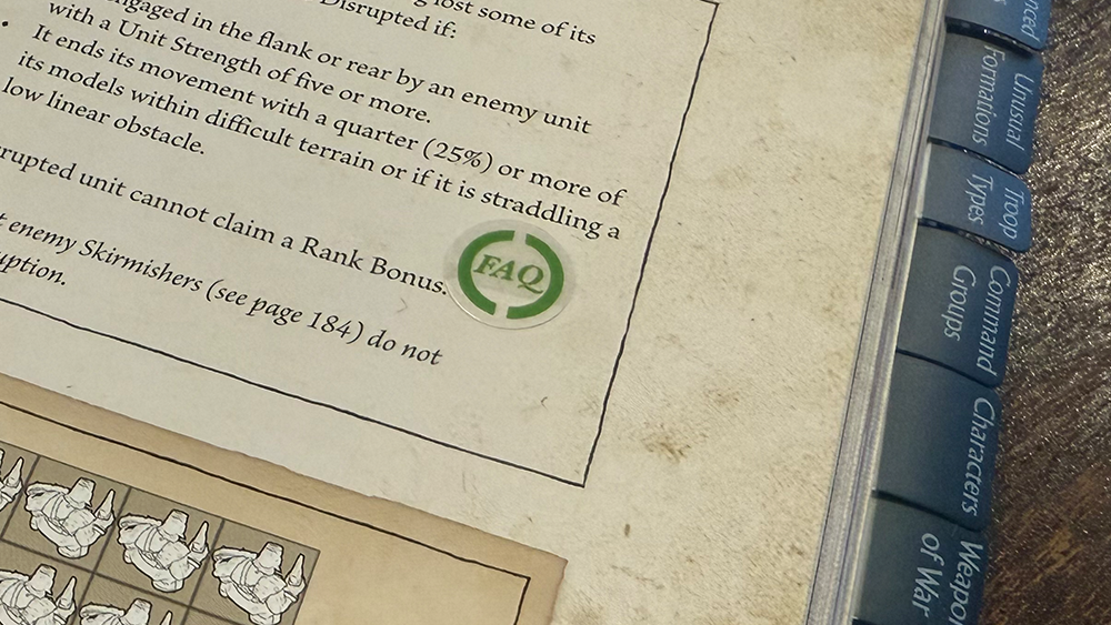 Errata Tabs